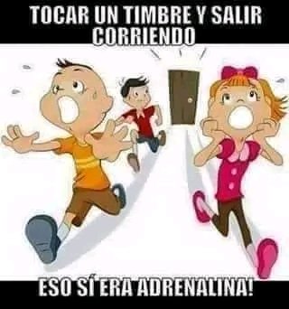 Lo hacíamos siempre con mus hermanos y los chicos del Barrio