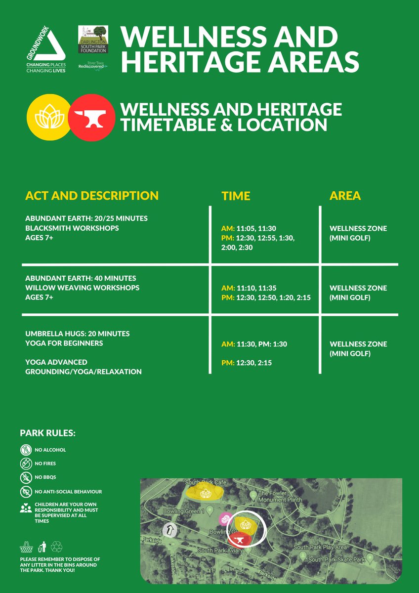 1 DAY TO GO...

Our Big Family Picnic Event in South Park is tomorrow, and we have some very exciting things planned tomorrow for all the family 😁