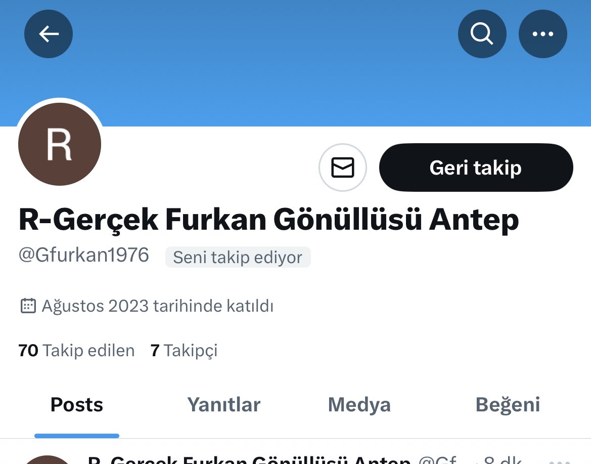 Nasihat ya da eleştirileri gerçek isminizle yazın ki bilelim muhatabımız kim? Payımıza düşeni alırız ya da yanlış anlaşılmaları düzeltiriz

Aksi halde bu tür hesapların hepsinin Furkan Hareketine düşmanlık edip fitne çıkarmak isteyenlerce kullanıldığını kabul edip engelleyeceğiz