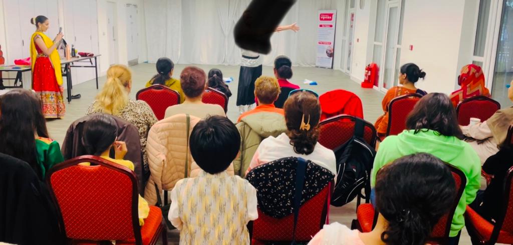 WomensVoicesMCR's tweet photo. Thank you for sharing your passion and knowledge with us. Your workshops not only taught us dance moves but also connected us to the rich cultural heritage behind Dandia and Garba. It was a joyous celebration that brought us together and created lasting memories. @ManchesterSAHM https://t.co/TYubX2h2OY