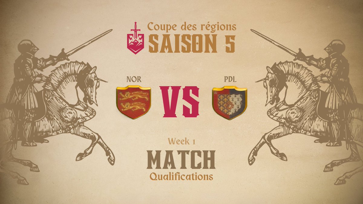 Et biensur ! Le tant attendu match Stream par <a href="/nolium21/">Nolium</a> :

Normandie ⚔️ La Loire
⏱️ 21H25
📸 twitch.tv/nolium21