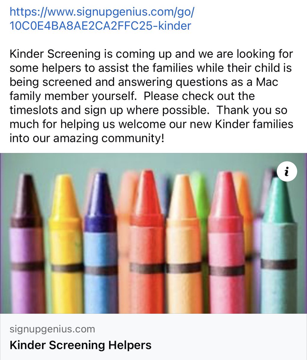 MacArthur Elem. PTA (@macarthurpta) on Twitter photo WE NEED YOUR HELP📣
<a href="/MacToros54/">MacArthur International Spanish Academy</a>
m.signupgenius.com/#!/showSignUp/… WE NEED YOUR HELP📣
<a href="/MacToros54/">MacArthur International Spanish Academy</a>
m.signupgenius.com/#!/showSignUp/…