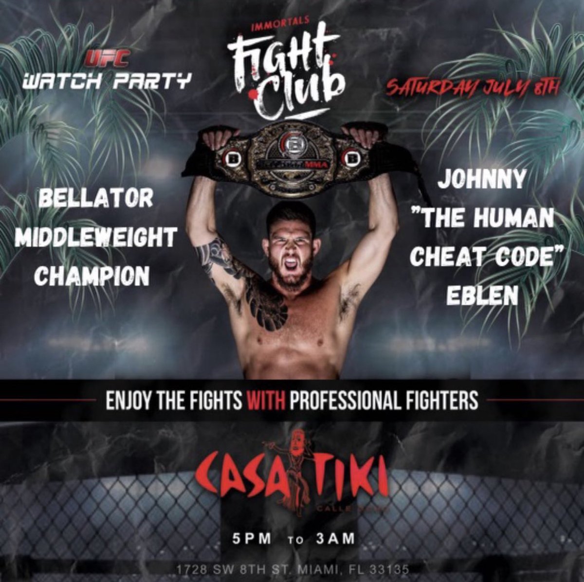 IFCbetclub's tweet photo. Everyone please set  a reminder for this space.  tonight at  8pm EST!   we will have a world champion in the house 🌎

@JohnnyEblen https://t.co/iInckpQ8xy