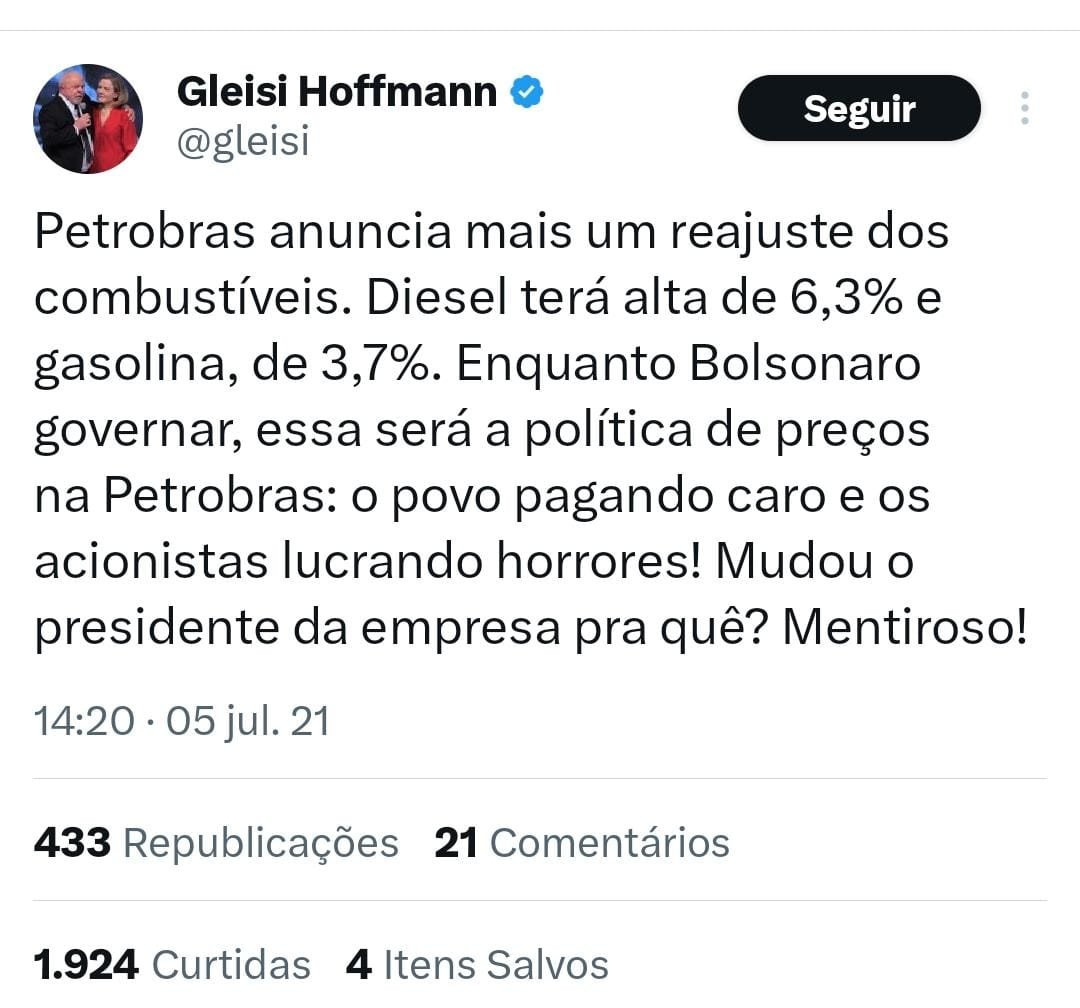 leiatheinvestor's tweet photo. Fora do governo / No governo https://t.co/dzmnzvjT3k