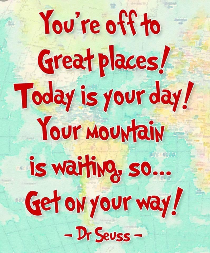 It is going to be #AGreatDayInLISD Students go climb your mountain! <a href="/LewisvilleISD/">Lewisville ISD</a>