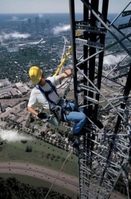 Es justo así como se ve las cosas desde las alturas de una torre de comunicaciones...