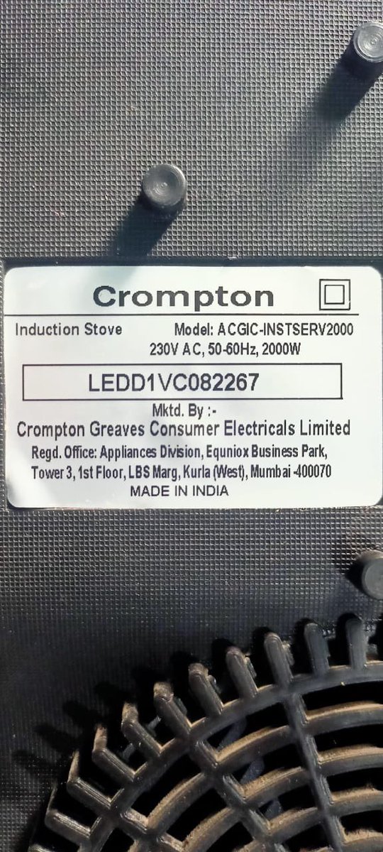Mantu309's tweet photo. @Crompton_India 

I had taken induction stove from your company which has not working , I have complained many times, yet no action has been taken from your company, whenever I complain again again Cancel.

I am very sad with the company my heart is broken with this company https://t.co/xmLjlhsONJ