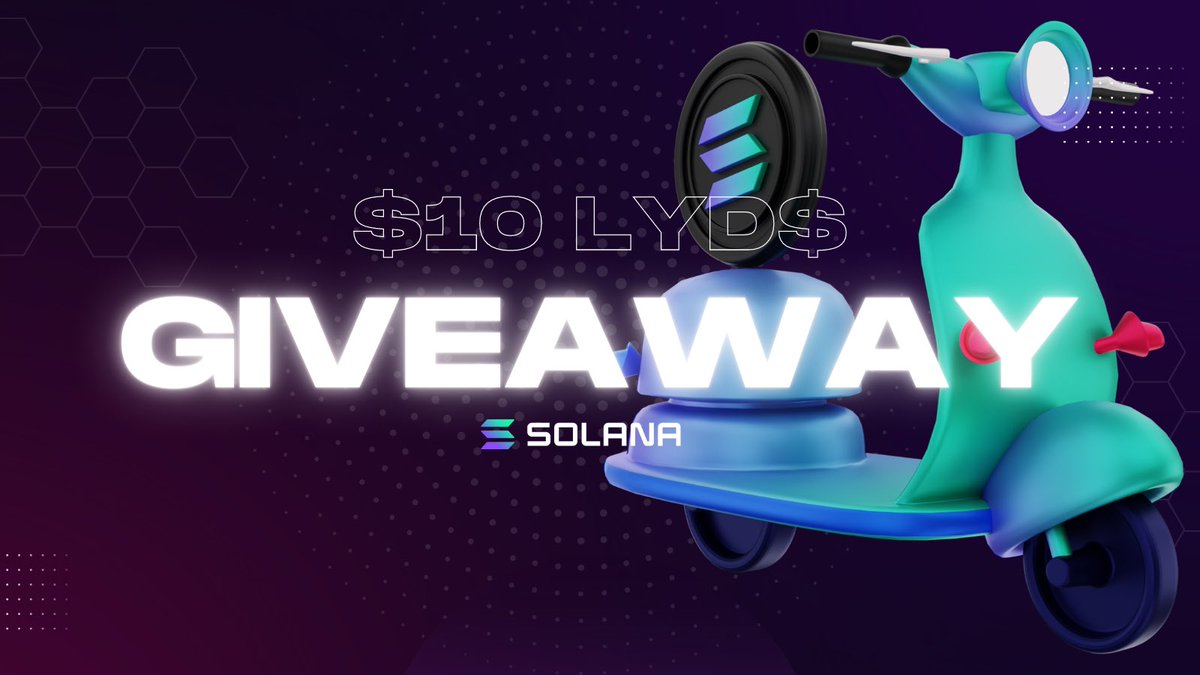 cryptolivegift4's tweet photo. 🎁#Giveaway🎁

🏆1 x $10 LYD$

1⃣ Follow @lydiacreators
2⃣ Like &amp; RT 
3⃣ Tag 2 friends

🚨 PRESALE Closing on 20th August!
https://t.co/DuH95d5BjL

Ends in 48 hrs⌛️

(prize will be given by sponsor)

#lydiacreators #solana #SOL #NFTs #BNB https://t.co/ZUwbngh0Nc