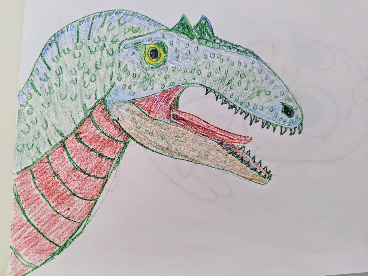 My son has made me draw so many dinosaurs, that I am at the stage I feel they are no longer laughable 😊