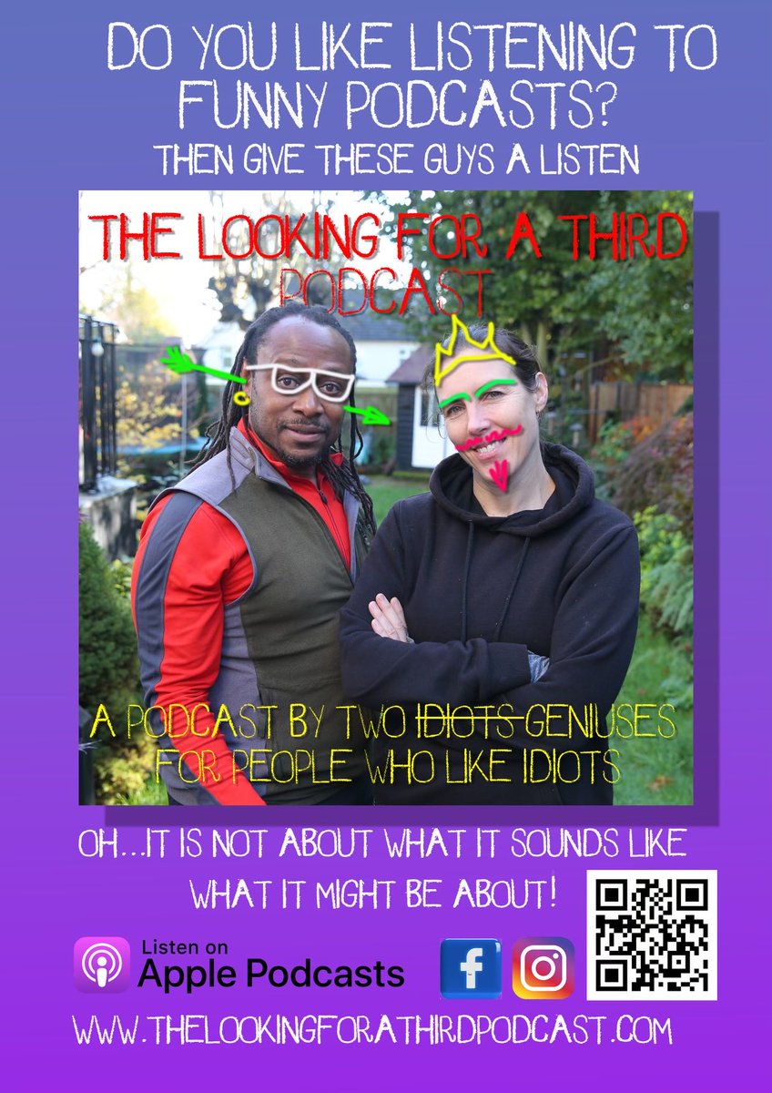 Give this a listen when you’re on the train/in the car/walking the dog/weeding the garden/trimming your bush; you may just learn something… (I’m off for a serious shave…) #Podcast #fun #comedypodcast #Goals #Inspiration #newpodcast #