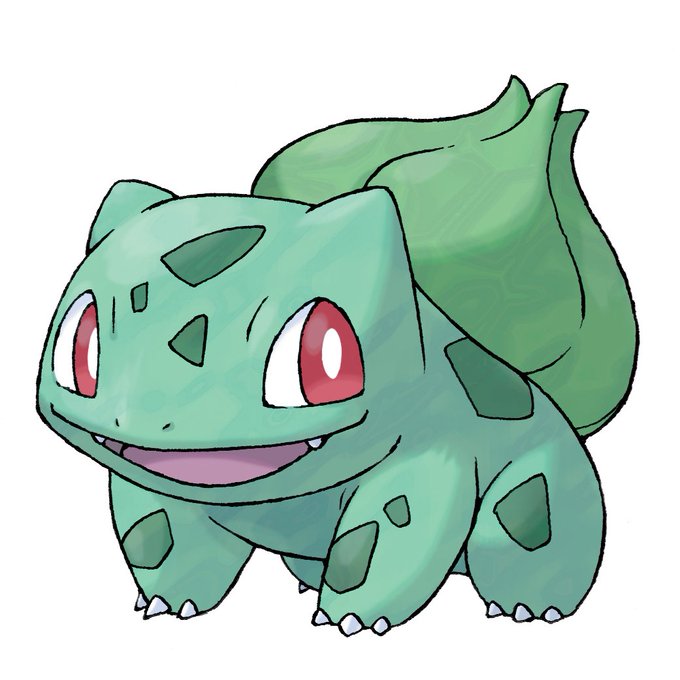 「Bulbasaur」のTwitter画像/イラスト(新着))