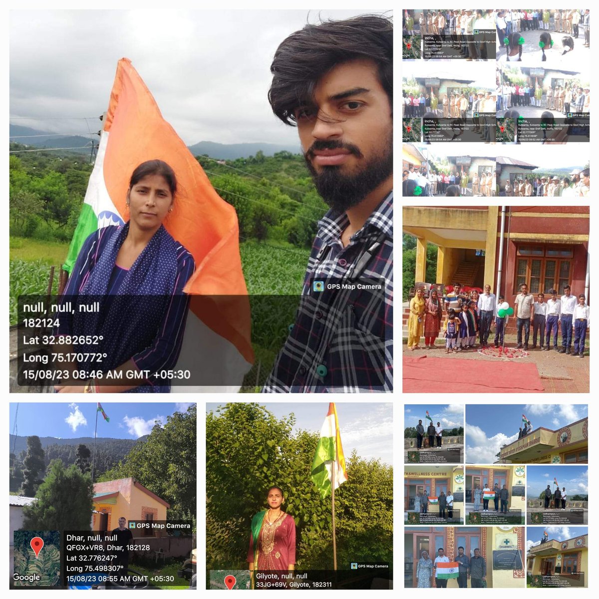 IsmAyush's tweet photo. Today 77th Indipendance day celebrated in All the Ayush Institutions in District Udhampur with full zeal https://t.co/D1oxQAJ12R