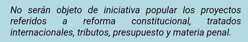 pedrocaminos's tweet photo. 5) El artículo 39 dispuso que hay ciertos temas sobre los cuáles NO puede haber iniciativa popular (ver foto).
El artículo 40 no dice nada similar sobre la CP. https://t.co/v04rbTchfP