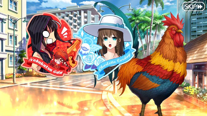 今回のイベントのシール化、
『される直前の様子』をシール化するなら
無様敗北する瞬間もシールに出来るじゃん!
と思ったらいいものの
1、アナルゼリー漏らして負ける
2、悪戯好きの混ざるに食い込まされて
ケツイキして負ける
3、アナル特攻チキンに負ける

のどれを選ぶか迷ってしまってね…… 