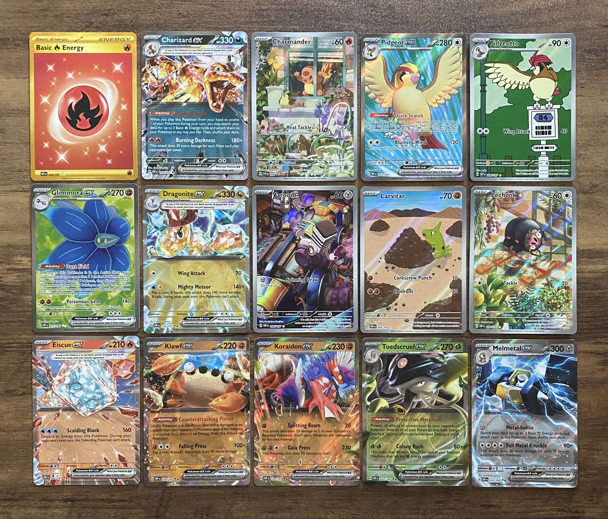 PokeTCGiveaways's tweet image. Win this Obsidian Flames bundle! 🔥 

1️⃣ Retweet and like
2️⃣ Follow @PokeTCGiveaways 

🗓️ Winner drawn on 27th August!

#PokemonTCG #PokemonGiveaways