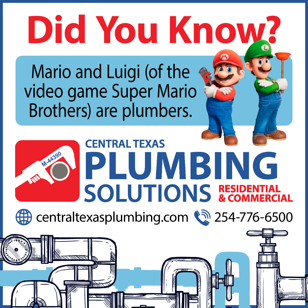 ctxps_'s tweet photo. Did you know this fact about the #SuperMarioBros?

Stay tuned for more exciting #FunFacts and #Tips!

#CentralTexasPlumbing #EmployeeOwned #EmployeeOwnership #Waco #TX #Plumbing #Plumber #PlumbingLife #Plumbers #PlumbersLife #PlumbingServices #PlumbingRepair #PlumbingTools https://t.co/dzzjfIOcvO