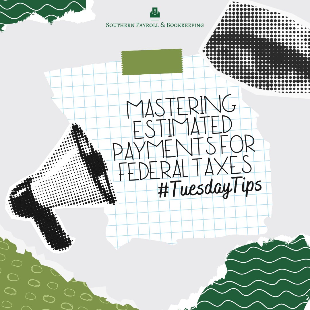 southernpb's tweet photo. Stay ahead of the tax game with our guide to hassle-free estimated payments! 💰 Avoid penalties and keep your finances on track. #TaxTips #EstimatedPaymentsMadeEasy #TuesdayTips

Read More: https://t.co/mkJFBHyVC9 https://t.co/Z4r1ID1kvM