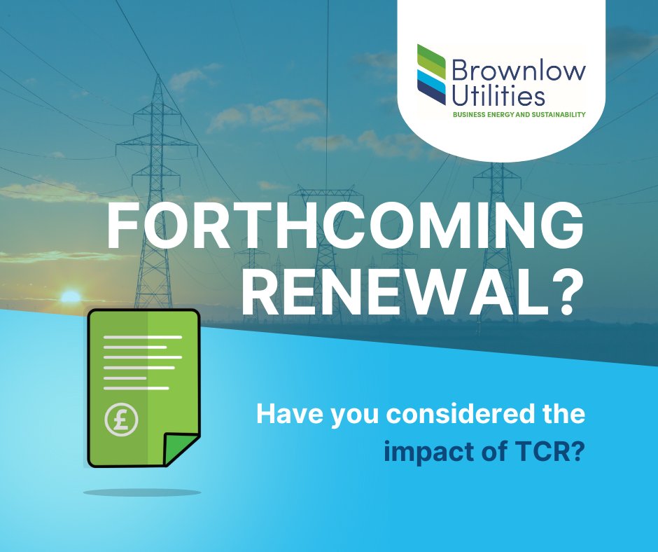 Have you considered the impact of TCR on your energy bills? 
Due to the Targeted Charging Review, businesses will have seen an increase in their energy bills.
Read more about TCR here...
ow.ly/JSAp50PzfPp

#TargetedChargingReview #TCR #EnergyBills #BillAudit #BusinessEnergy