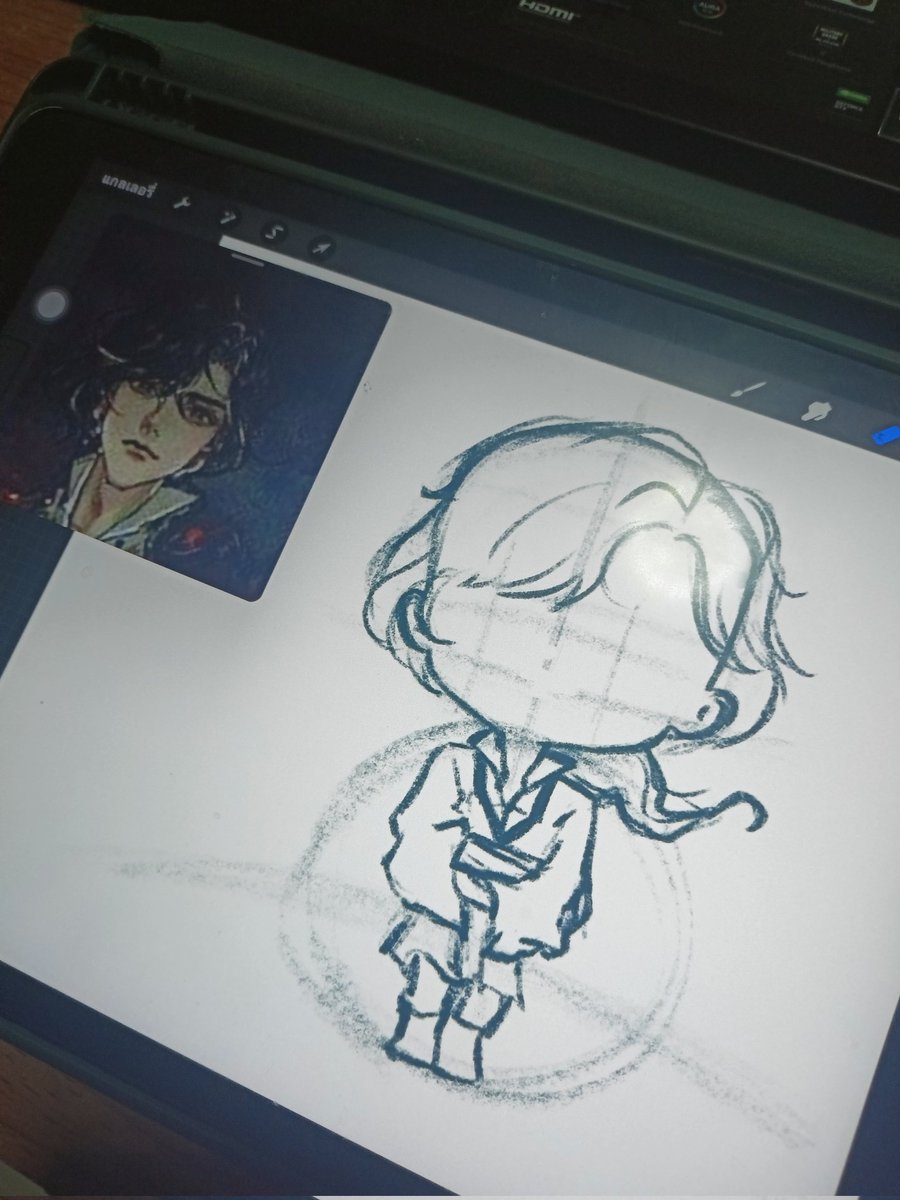 cmbewart's tweet photo. come back ka 🎨✨  
กลับมาวาดรูปในรอบหนึ่งปี 😂 https://t.co/grw8Sn92wi