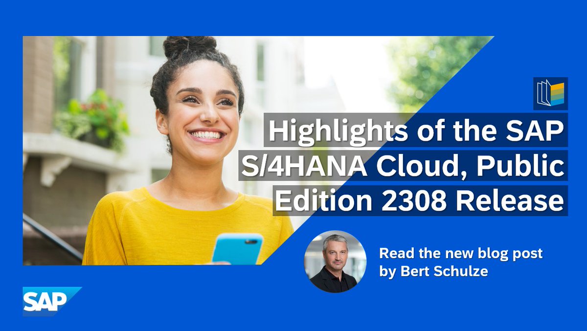 Read this blog post by @BeSchulze and find out about all the great innovations and enhancements in the #SAP #S4HANA #Cloud, public edition 2308 release that help your business to run better. <a href="/SAPCloudERP/">SAP Cloud ERP</a> 

imsap.co/6010Pcyey