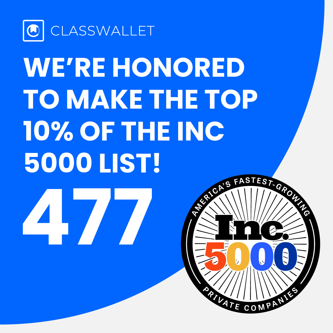 ClassWallet's tweet photo. Being true to our mission and our values is why ClassWallet is recognized as the leading purchasing and reimbursement platform for public funds. Congrats to all, we’re honored to stand with you. https://t.co/TlWqYNKrBe