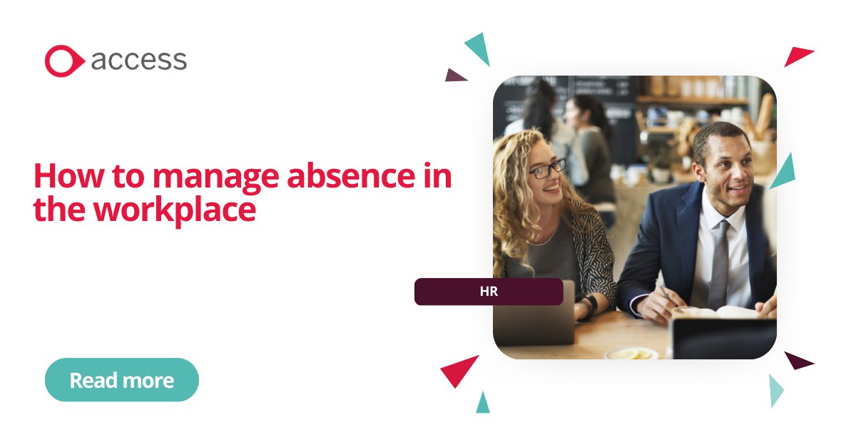 Having visibility of absence data can help to improve efficiency and time management, while saving valuable money for the business as a whole. @Access_PEO's absence management system can help you do this: ow.ly/rn3250PzkYb #FreedomToDoMore #AbsenceManagement #HR