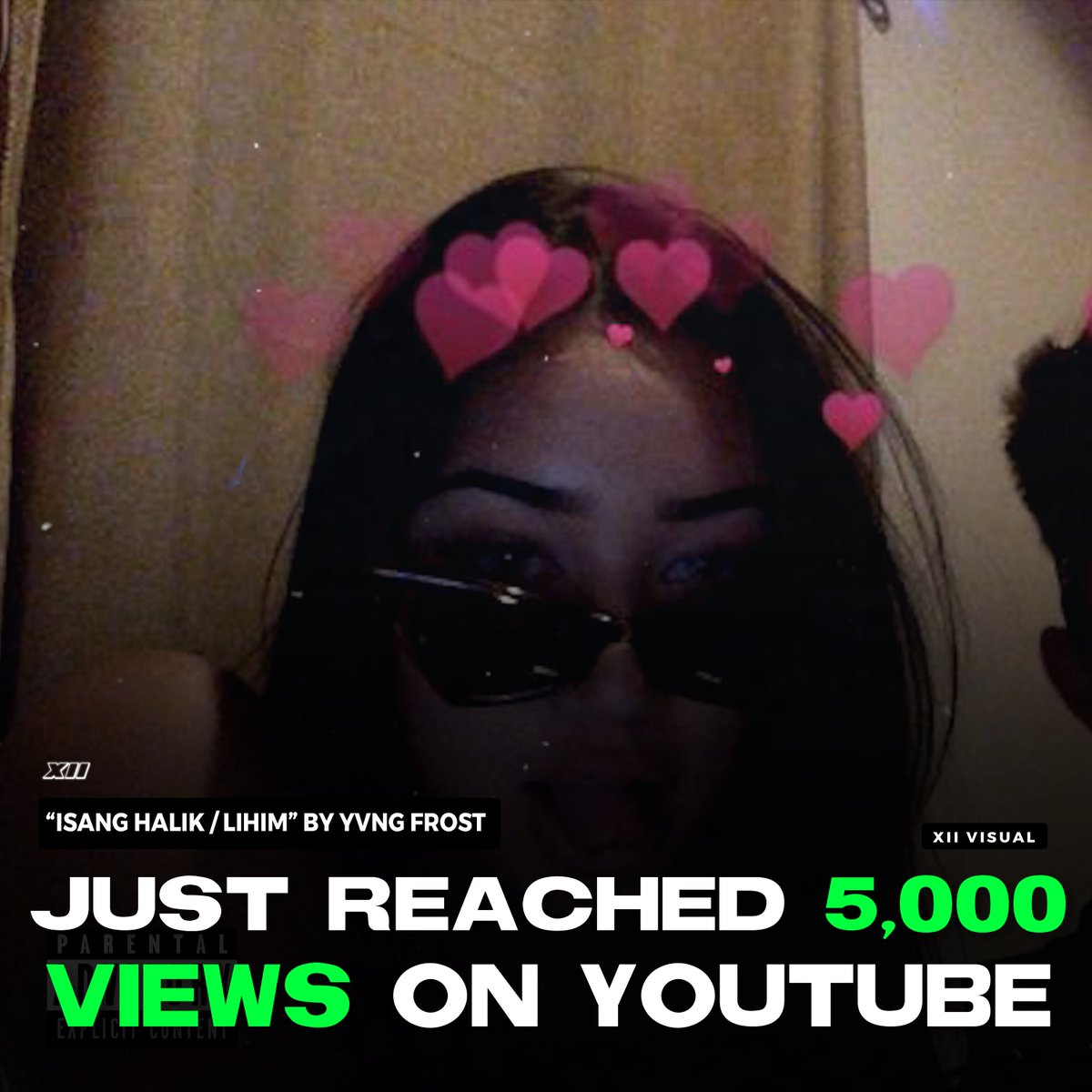 OfficialXII_'s tweet photo. "Isang Halik / Lihim" by @yvngfrost__  just reached 5,000 Views on youtube!!

Stream here:
https://t.co/ec1diepcED
https://t.co/ec1diepcED
https://t.co/ec1diepcED https://t.co/8WRshNO1fz