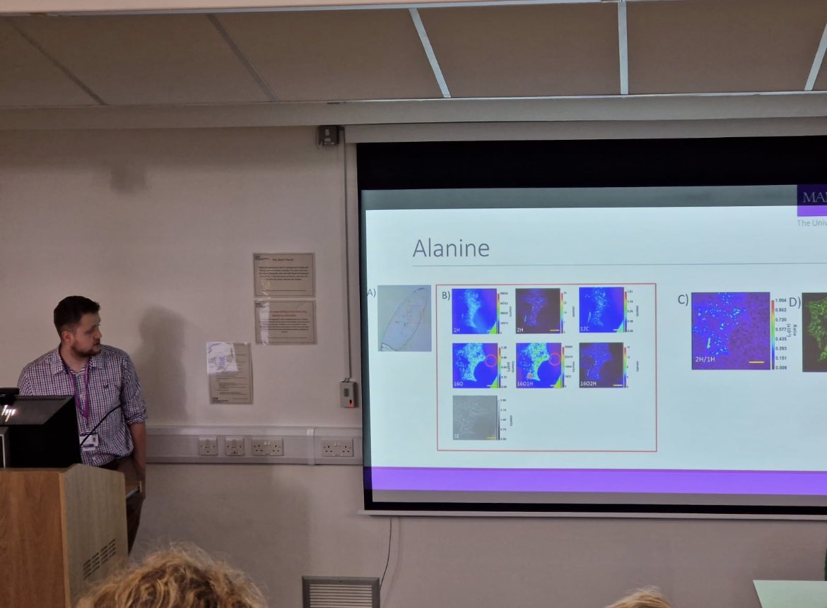 A return to the UKHSA! Thanks to the Manchester Medical Microbiology Partnership for inviting me to talk about my work on whipworms and NanoSIMS for their journal club