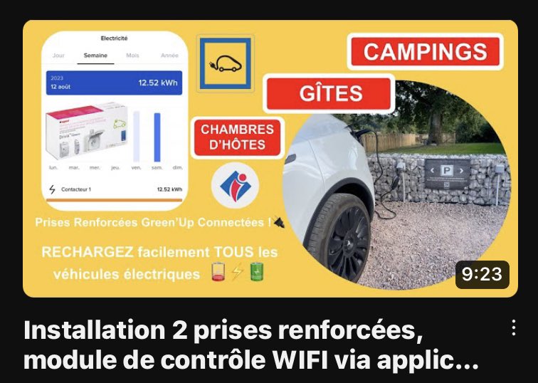 Rechargeplusfr's tweet photo. Nouvelle vidéo 
https://t.co/quf7XPXiRV

#rechargeplus 
#gitesdefrance 
#camping https://t.co/TK5rgF2swL