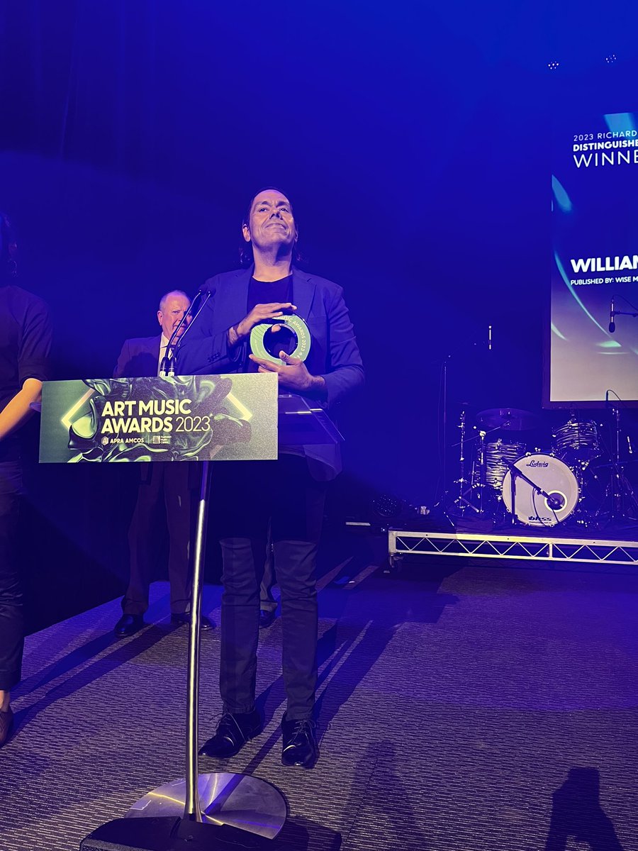 From everyone at APRA AMCOS &amp; the Australian Music Centre, a very warm congratulations to the Kalkadunga composer, William Barton <a href="/didgefusion/">William Barton</a>