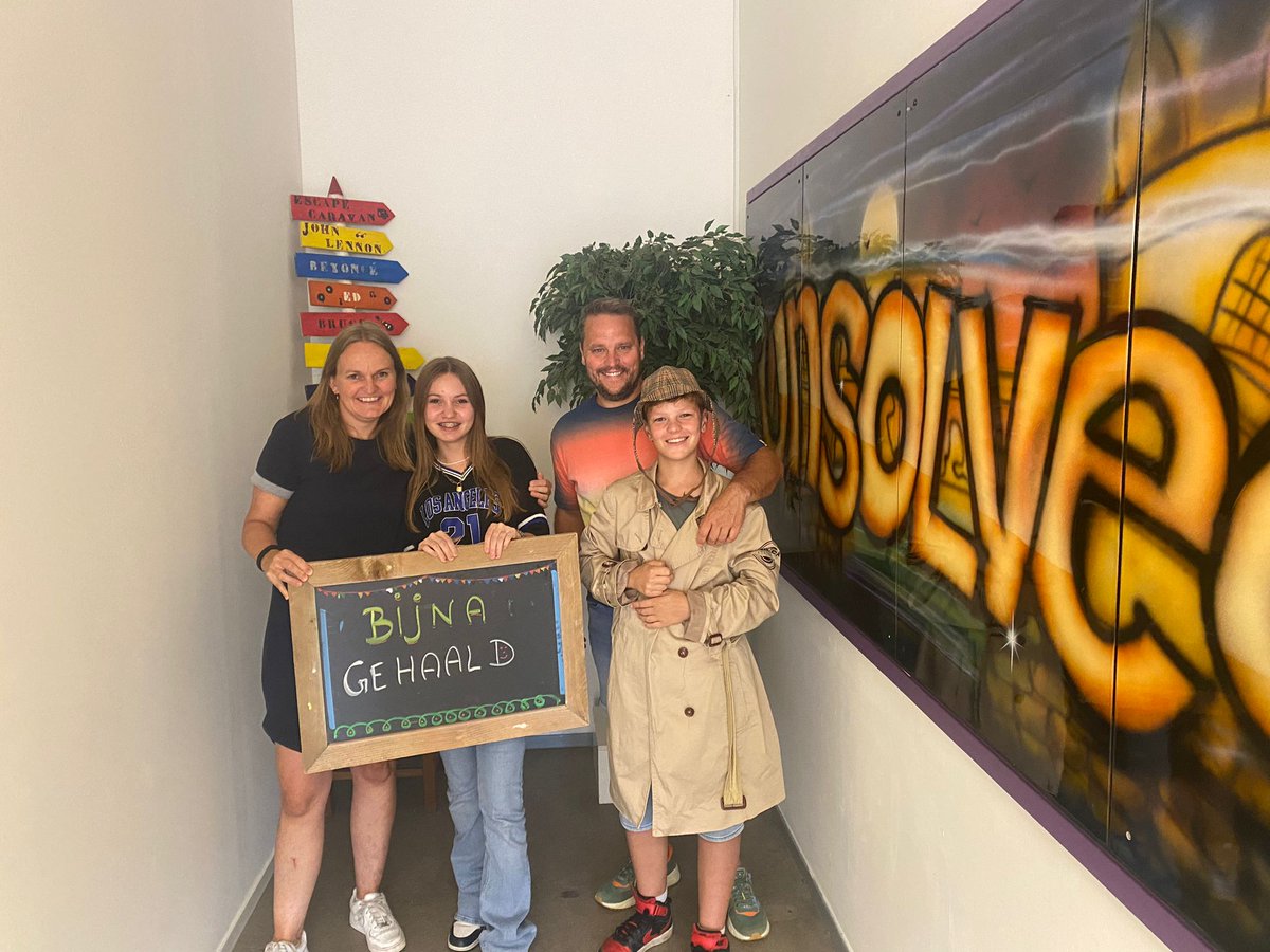 EscapeRoomTA's tweet photo. Leuke Unsolved en Escape Caravan groepen afgelopen week! #escaperooms #escaperoom #teraar #nieuwkoop #groenehart #escape #uitje #dagjeuit https://t.co/nNOxzoyfSD