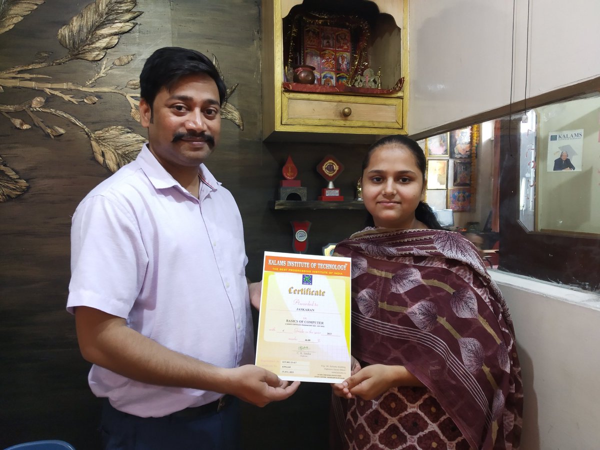 kitindia's tweet photo. Congratulations #kitindian, to achieve new milestone in your life, wish you all the best for your wonderful future.
#kalamsvision #Hoshiarpur #KitIndians
#knowledge_hain_to_naukri_hain
100% #JOBGuarantee
https://t.co/1h5SigauA2 https://t.co/3ACVsBzVD1