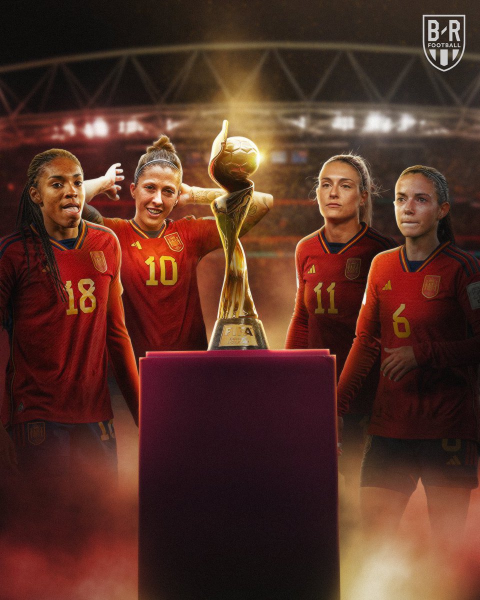 brfootball's tweet photo. SPAIN REACH THE WOMEN’S WORLD CUP FINAL FOR THE FIRST TIME 🇪🇸 https://t.co/0o6QtpL640