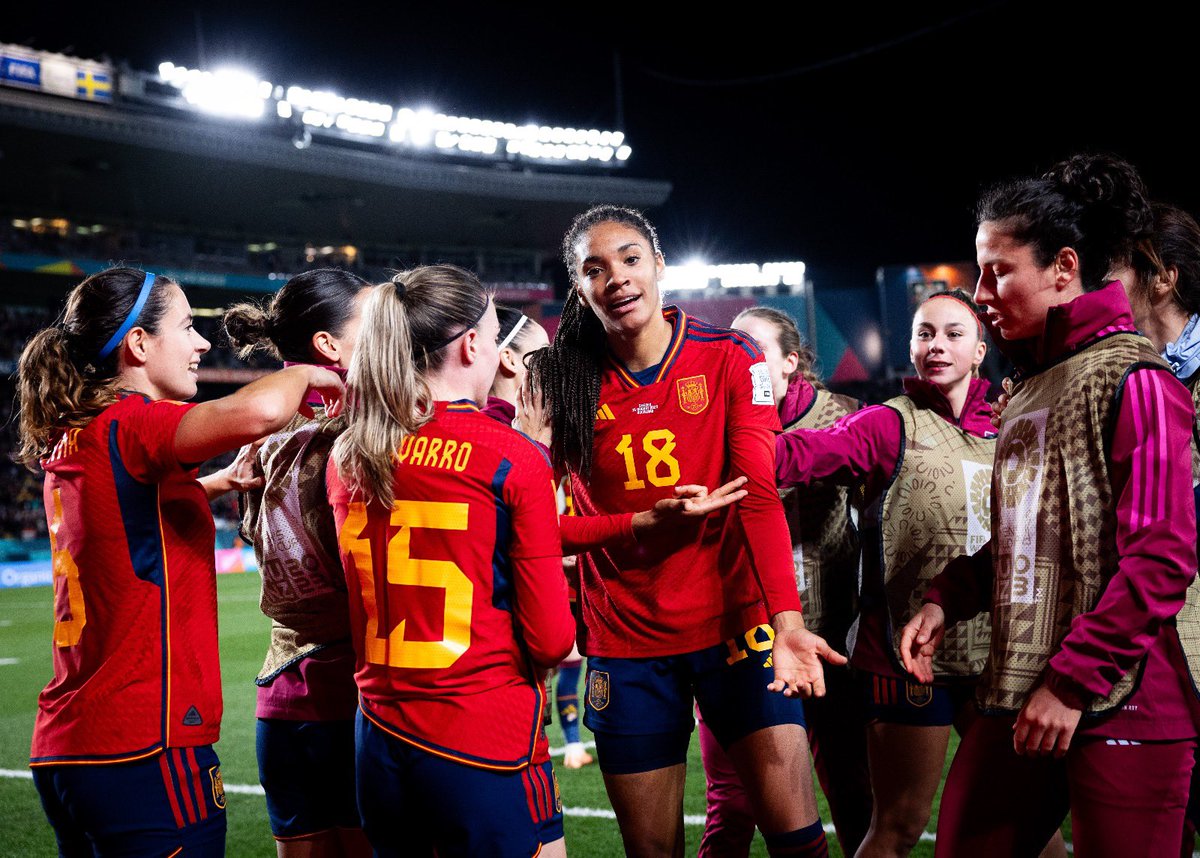 SpheraSports's tweet photo. 🇪🇸 NO ES UN SUEÑO… ¡¡ESPAÑA ESTÁ EN LA FINAL DEL MUNDIAL!! https://t.co/IjbQ4gaREX
