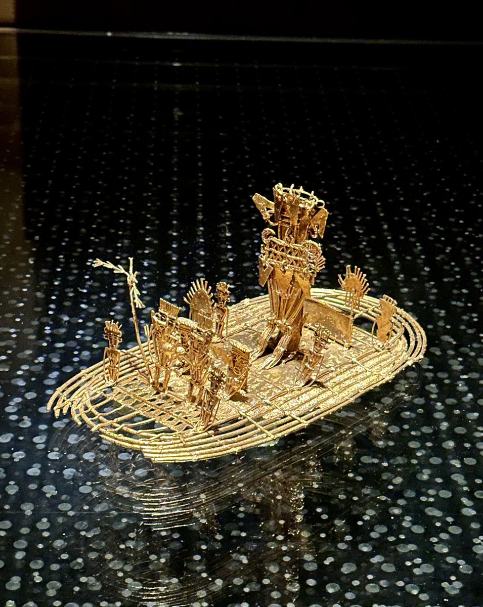 duqueart's tweet photo. Visiting El Museo del Oro @Banrepcultural #museodeloro #precolumbian #gold #poporo #eldorado #oro https://t.co/9GfUrrJxZX