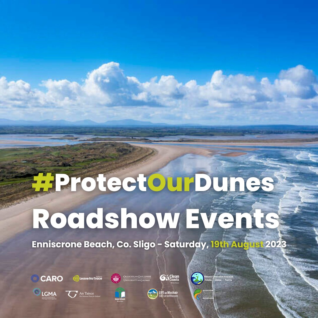 LeaveNoTraceIrl's tweet photo. ICYMI: Free Family Event this Saturday in Sligo! 1pm - 4pm

Come to Enniscrone with us Saturday 19th to learn about sand dunes &amp; marine life, and take part in our Sand Castle &amp; Dune Building competition (prizes to be won!)

Register here: https://t.co/65S4Rpw9zT https://t.co/vdwwlP0evq