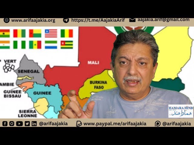 Arif ki Bhasha Is waar in Africa imminent? A new cold waar has begun. Why West should not inflame situation? Awarness is spreading in Africa. Africa is marching towards decolonisation. Link👇👇 youtu.be/G4A7rCaV3d8