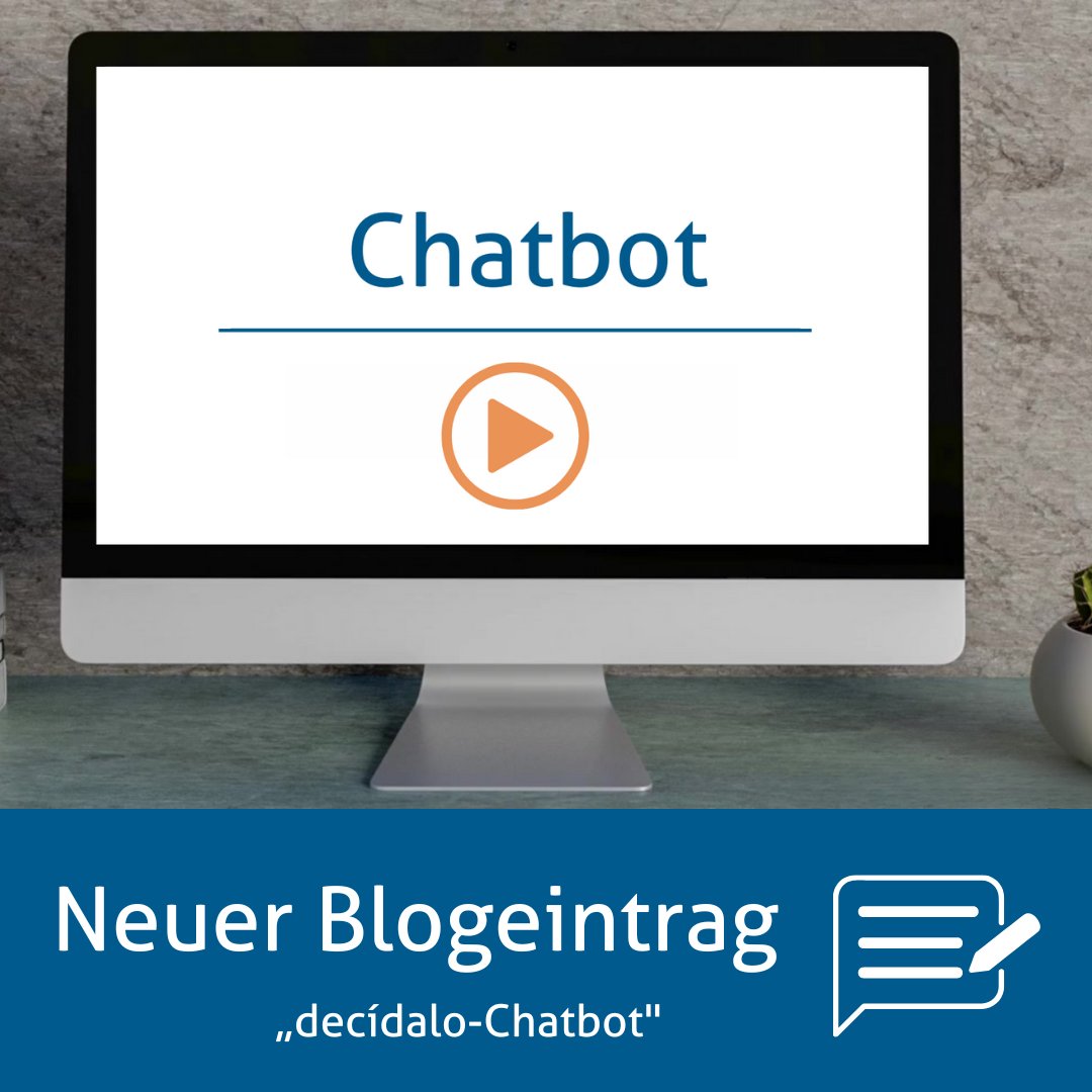 DataAssessment's tweet image. Wir haben #ChatGPT mit decídalo und Microsoft #Teams verknüpft! Lesen Sie in unserem neuesten #Blogartikel etwas über die Vorteile des decídalo-Chatbots. Im Artikel finden Sie außerdem ein Video, indem wir Ihnen den #Chatbot zeigen: data-assessment.com/de/chatbot/