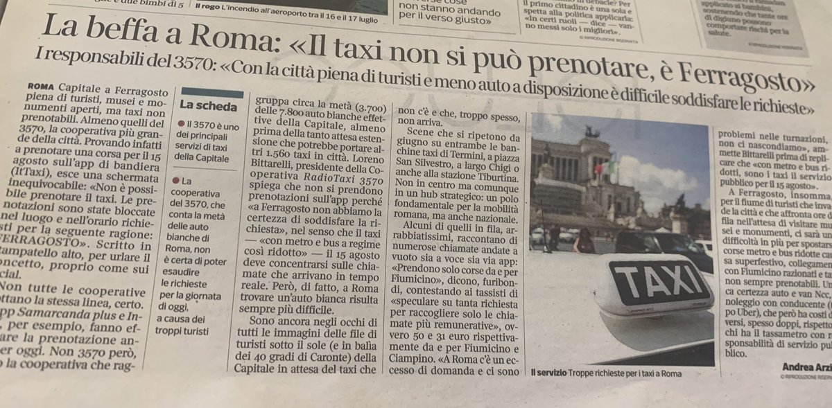 Dal Paese delle corporazioni care alla politica, buon Ferragosto a tutti