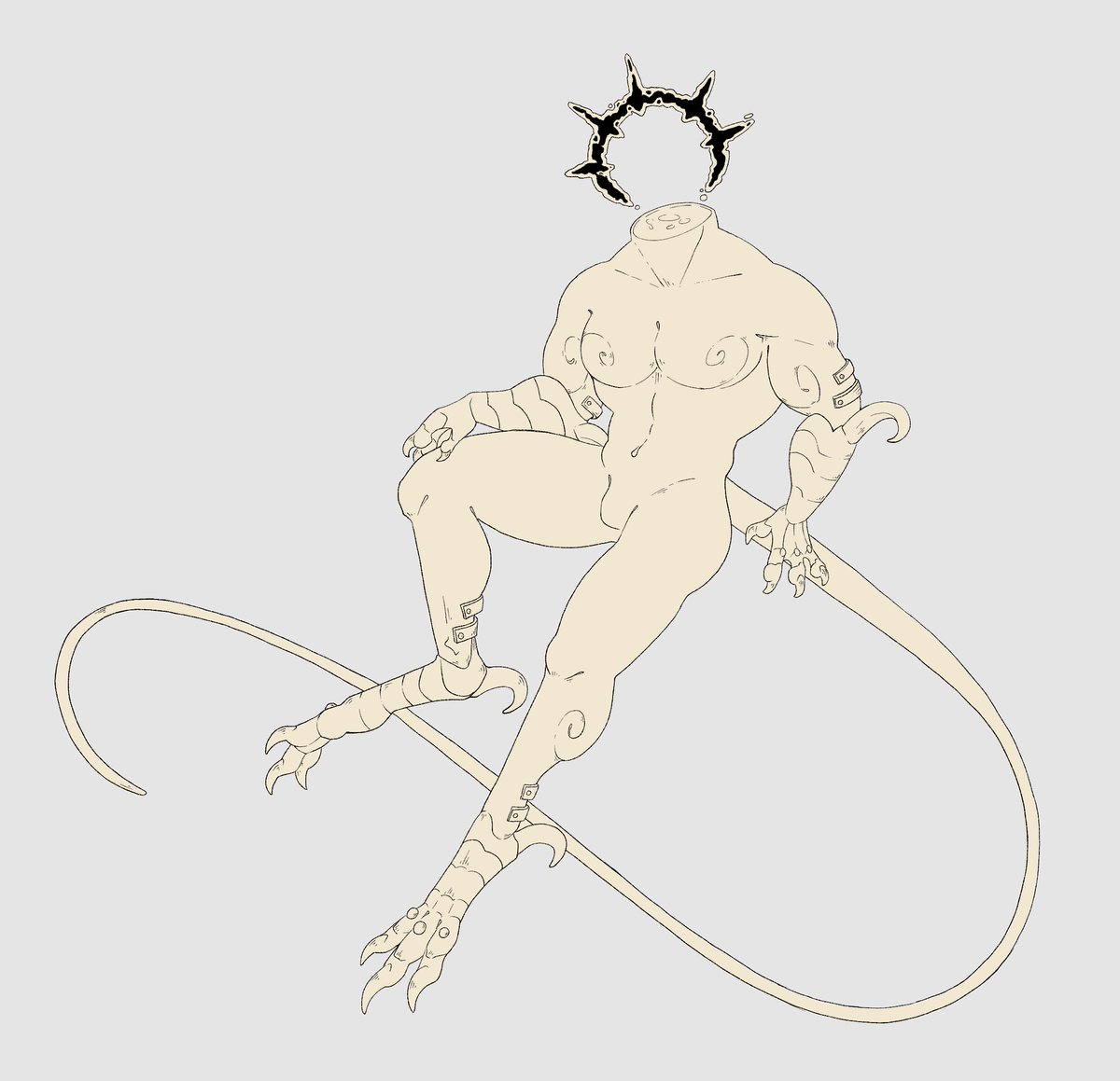 corpse_cocktail's tweet photo. (wip)xerxes the king of hell https://t.co/EjiW3iUOgM