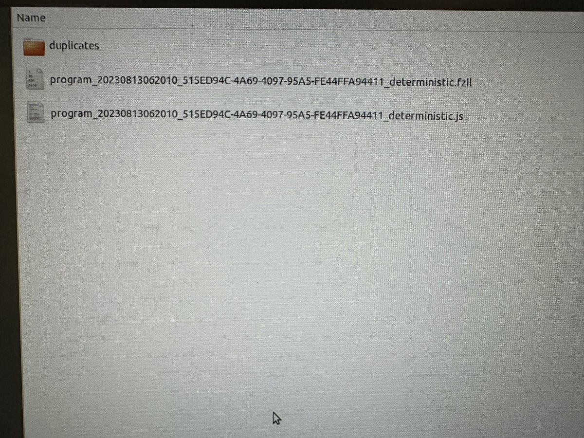 darkfloyd1014's tweet photo. Good to have crashes finally. Keep going. #fuzzilli @cffsmith @5aelo https://t.co/I2JyK4TlKr