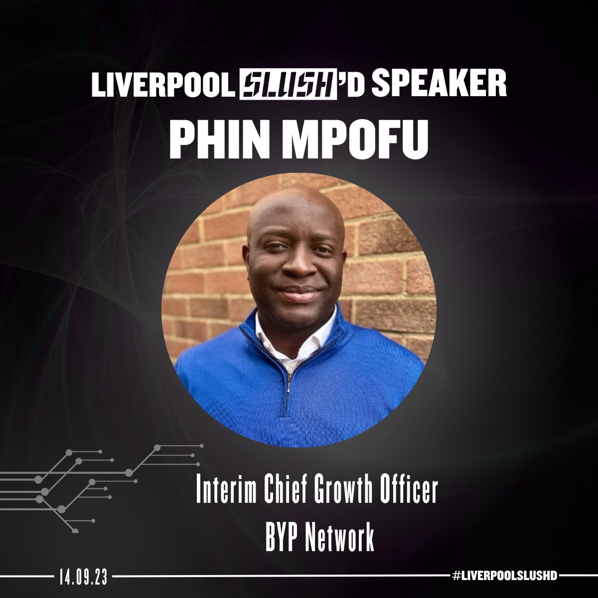 liverpoolslushd's tweet image. We are honoured to welcome @PhinMpofu, Interim Chief Growth Officer at @BYPNetworkApp, as our esteemed speaker at #LiverpoolSlushD 🎙️#BYPNetwork #TechScaleup #Innovation #LiverpoolSlushD