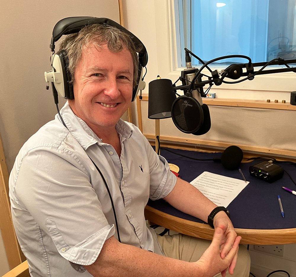 MillbrookStudio's tweet photo. Tom Dunne in Millbrook recording the Electric Picnic 2023 promos. https://t.co/RT4O4CpVAm