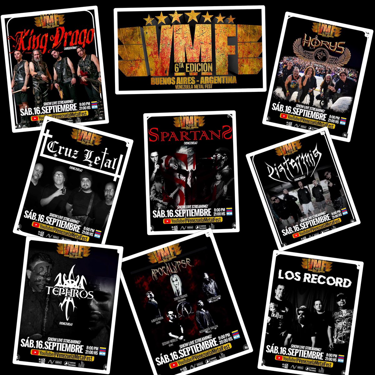 joadmanuel's tweet image. VMF Live Session 6ta edición, 16/09 ¿te lo vas a perder?… @VzlaMetal 
#LiveSession 
#Streaming 
#Bands 
#Show 
#Metal 
#Rock