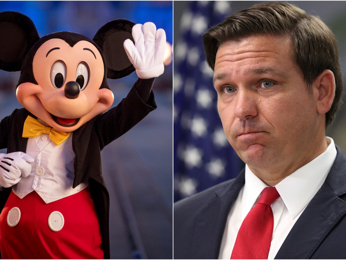 NoLieWithBTC's tweet photo. New: Ron DeSantis now says he has “moved on” from his long war against Disney and is asking Disney to drop their lawsuit against him.

🔗 https://t.co/L1L8kOVfiF https://t.co/yMYslZhRZr