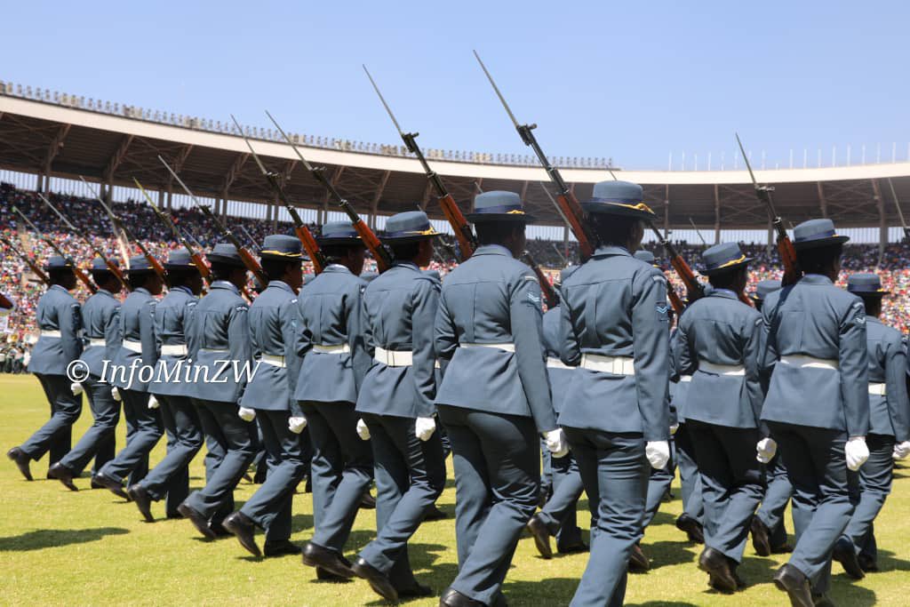 nickmangwana's tweet image. His Excellency President and Commander in Chief of the Zimbabwe Defence Forces Cde Emmerson Mnangagwa has granted the ZDF Parade permission to march past in slow and quick time, advance in review order and drill display.
#DefenceForcesDay2023