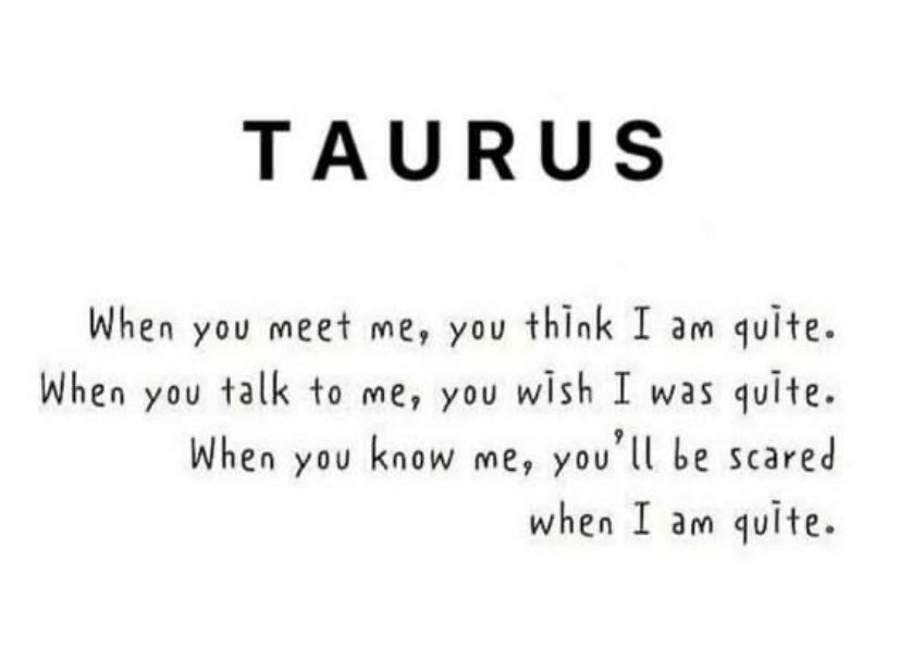 sbear101's tweet photo. #TaurusFact 😄 https://t.co/dVI96LiNdO