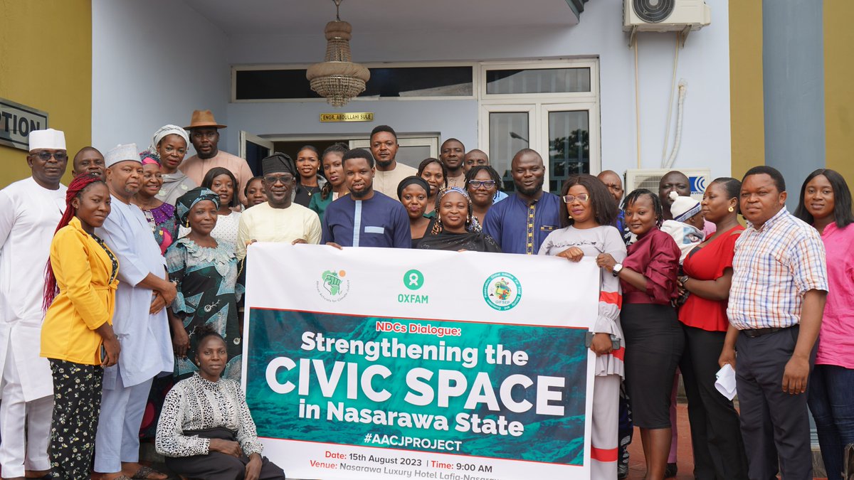 gifsep4climate's tweet photo. Happening Now! @gifsep4climate is strengthening the capacity of members of Nasarawa State Network on Environment and Climate Justice (NASNECJ) to demand for #ClimateJustice. An effective civic space guarantees development. #AACJProject #GreenResilience
Thanks to @oxfaminnigeria https://t.co/qNt1a4XK0p