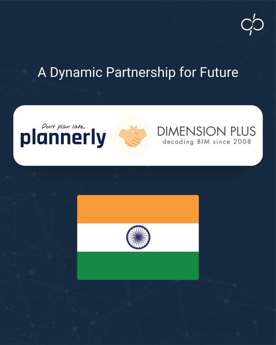 dimensionplus1's tweet image. Embarking on a New Chapter: Thrilled to announce our exciting partnership with @PlannerlyAEC Together, we're shaping the future of construction innovation. Stay tuned for transformative developments! 

 #PartnershipUnveiled #ConstructionInnovation #dimensionplus #discoverbim #bim