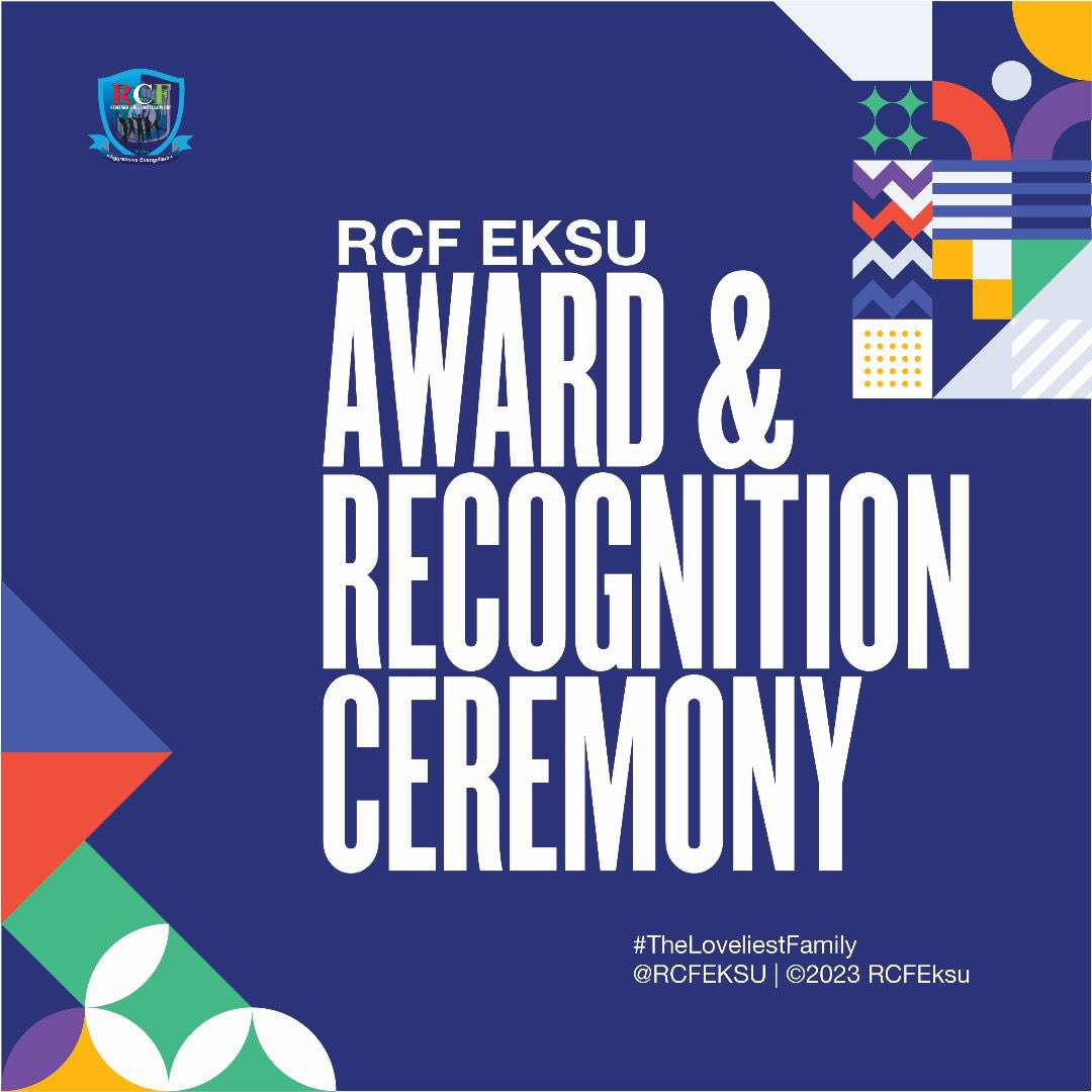rcfeksu's tweet photo. Do well to nominate your friends, subgroups unit and yourself. Nomination ends in two days! https://t.co/GjEKfhZq9C